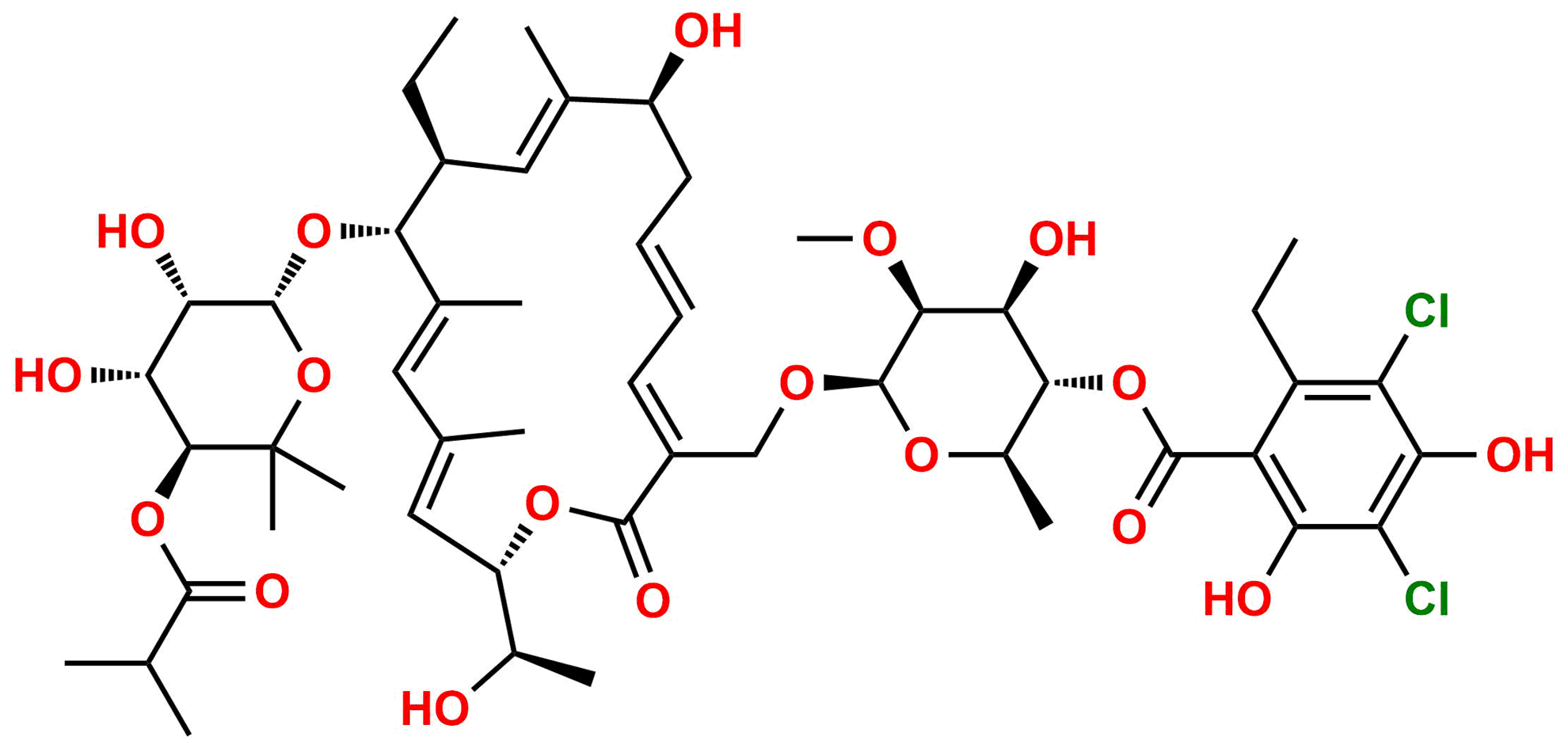 Fidaxomicin Impurity C